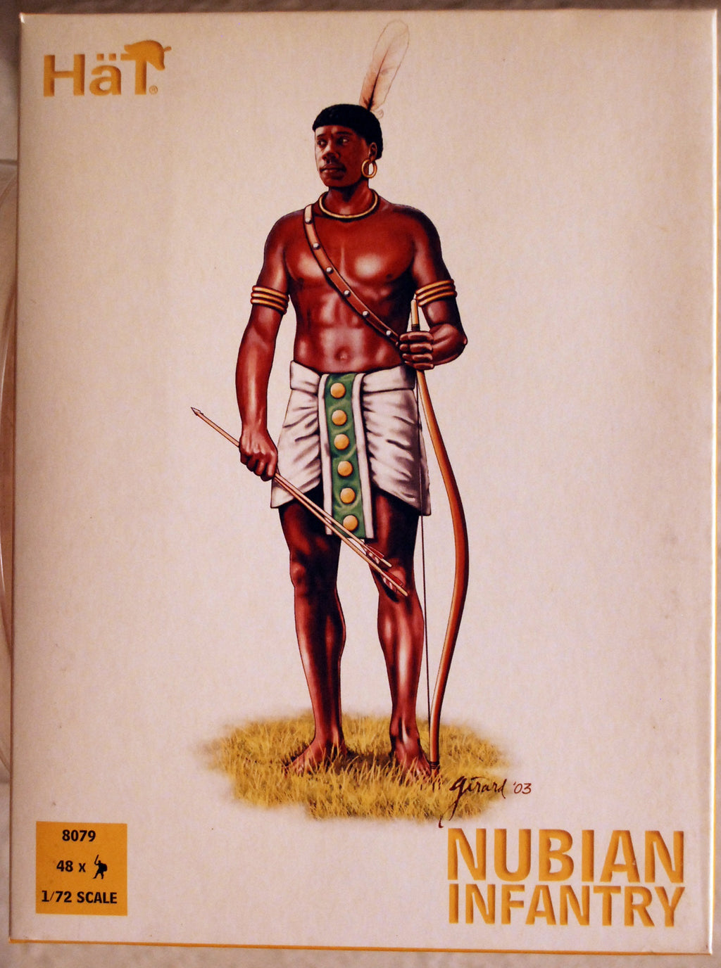 HäT 8079 Nubian Infantry 48 Stück 1:72