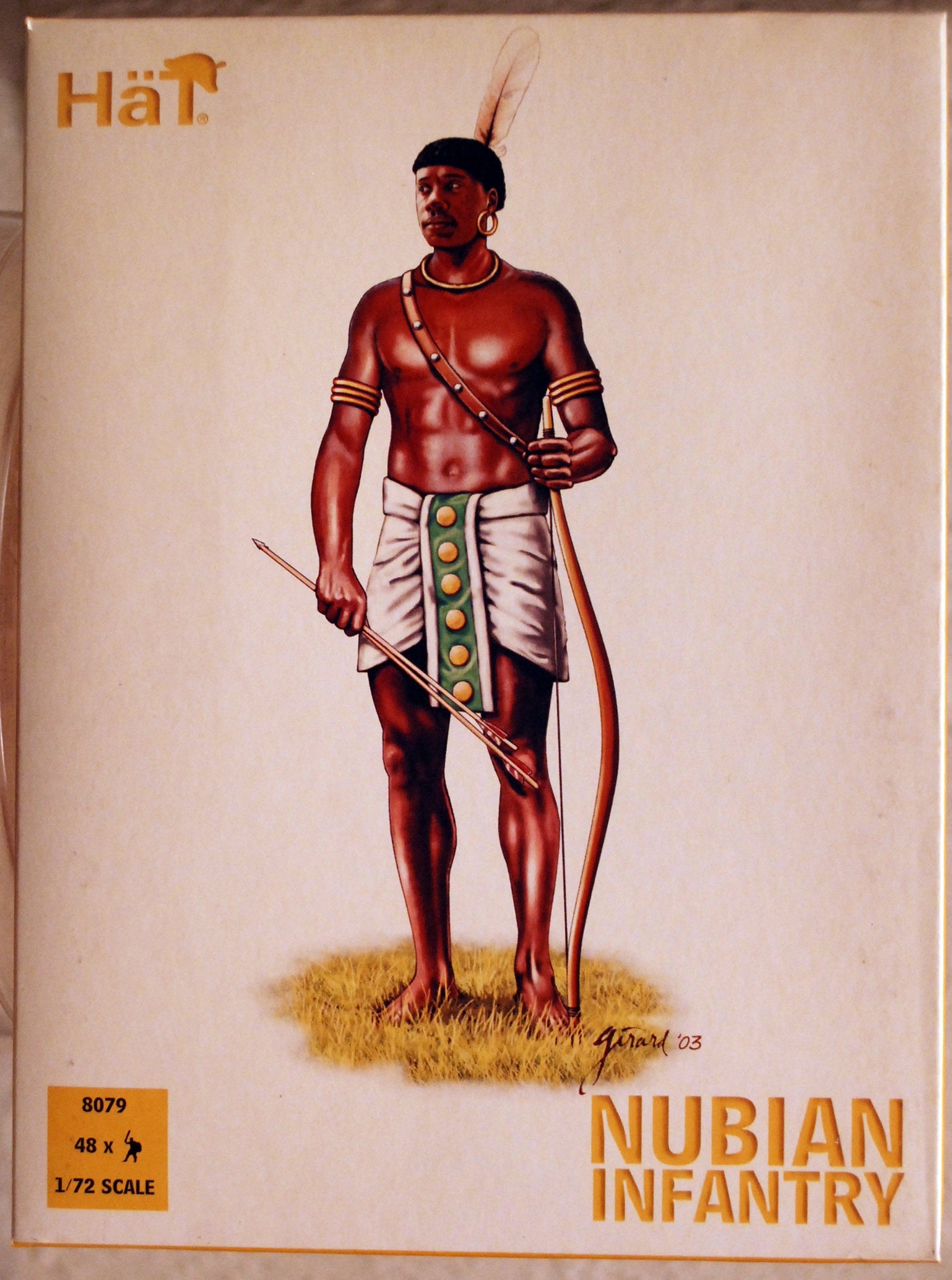 HäT 8079 Nubian Infantry 48 Stück 1:72