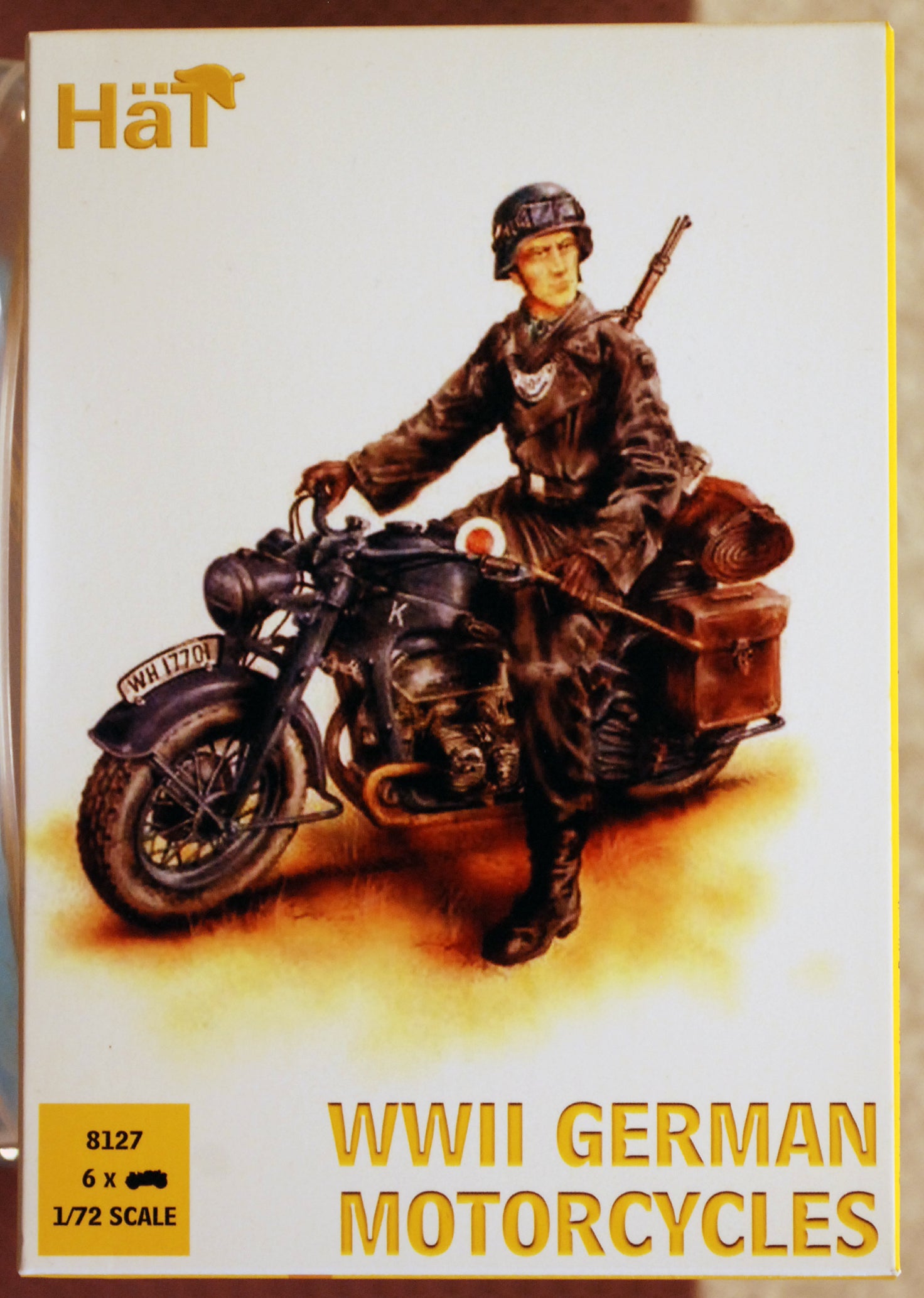HäT 8127 WW II German Motorcycles 6 Stück 1:72