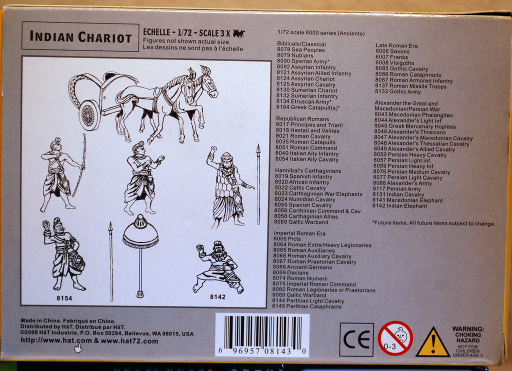 HäT 8143 Indian Chariot 1:72