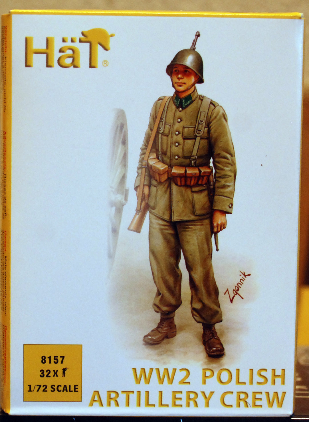 HäT 8157 WW II Polish Artillery Crew 1:72