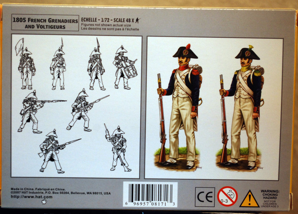 HäT 8171 1805 Nap. Garde Grenadiere und Voltigeure 1:72