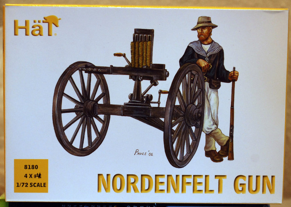 HäT 8180 Nordenfelt Gun 1:72