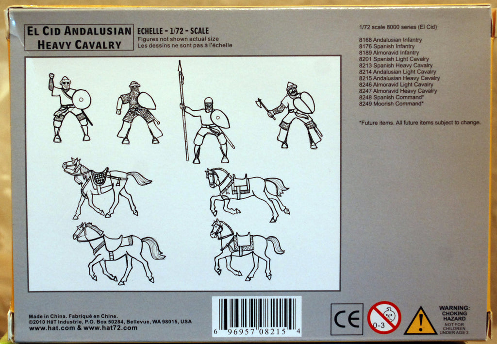 HäT 8215 El Cid Andalusian Heavy Cavalry 1:72