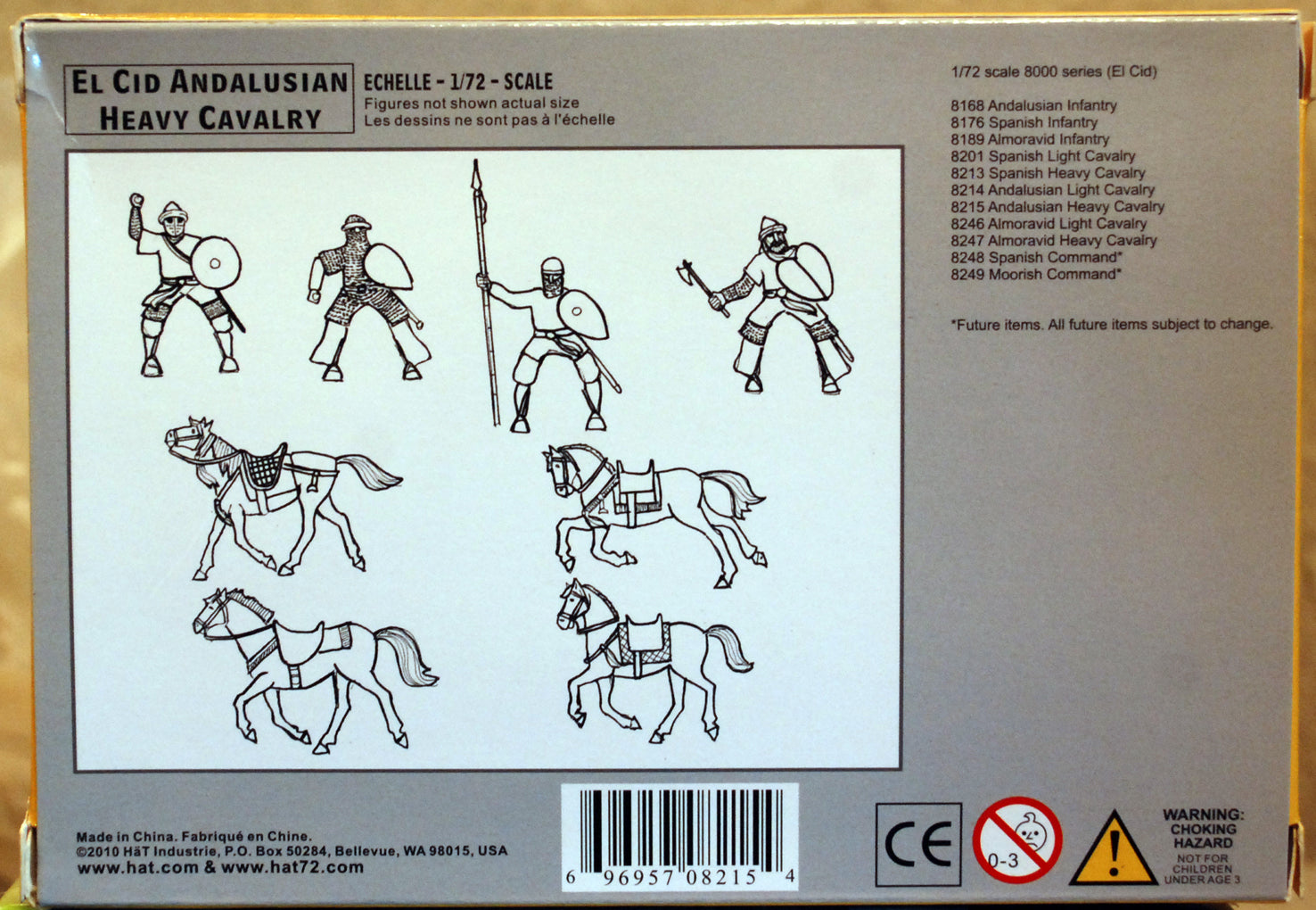 HäT 8215 El Cid Andalusian Heavy Cavalry 1:72