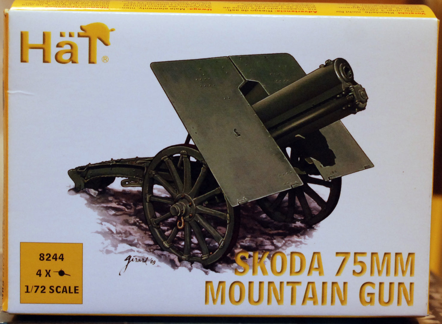 HäT 8244 Skoda 75 mm Mountain Gun 1:72