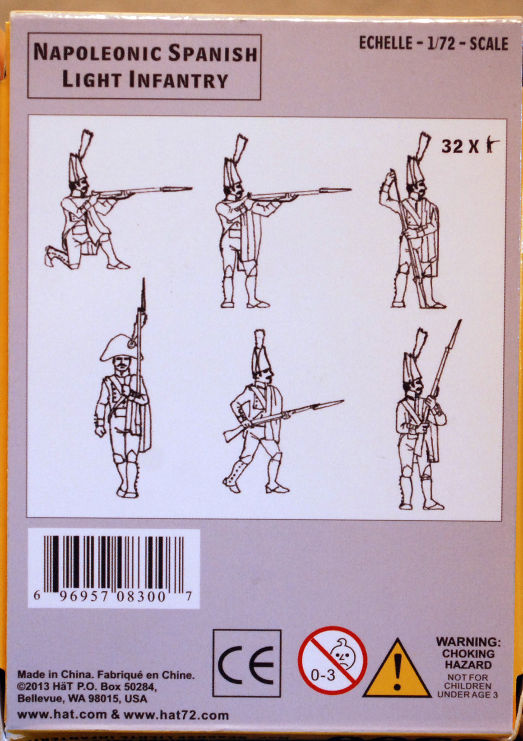 HäT 8300 Nap. Spanish Light Infantry 1:72