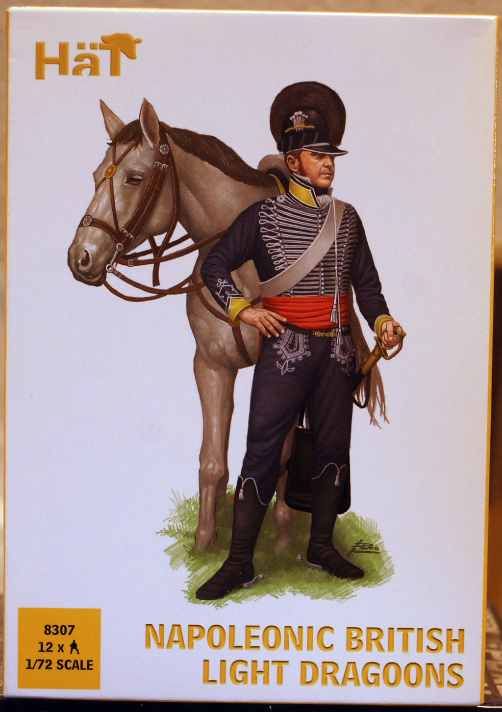 HäT 8307 Nap. British Light Dragoons 1:72