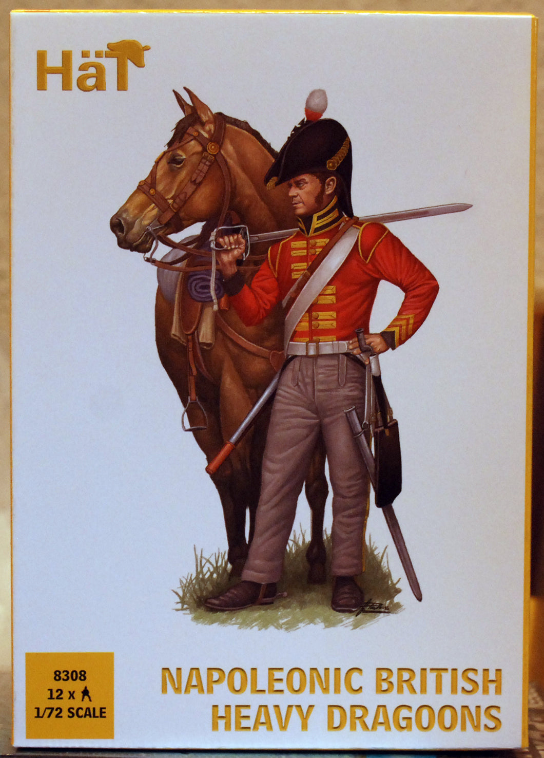 HäT 8308 Nap. British Heavy Dragoons 1:72
