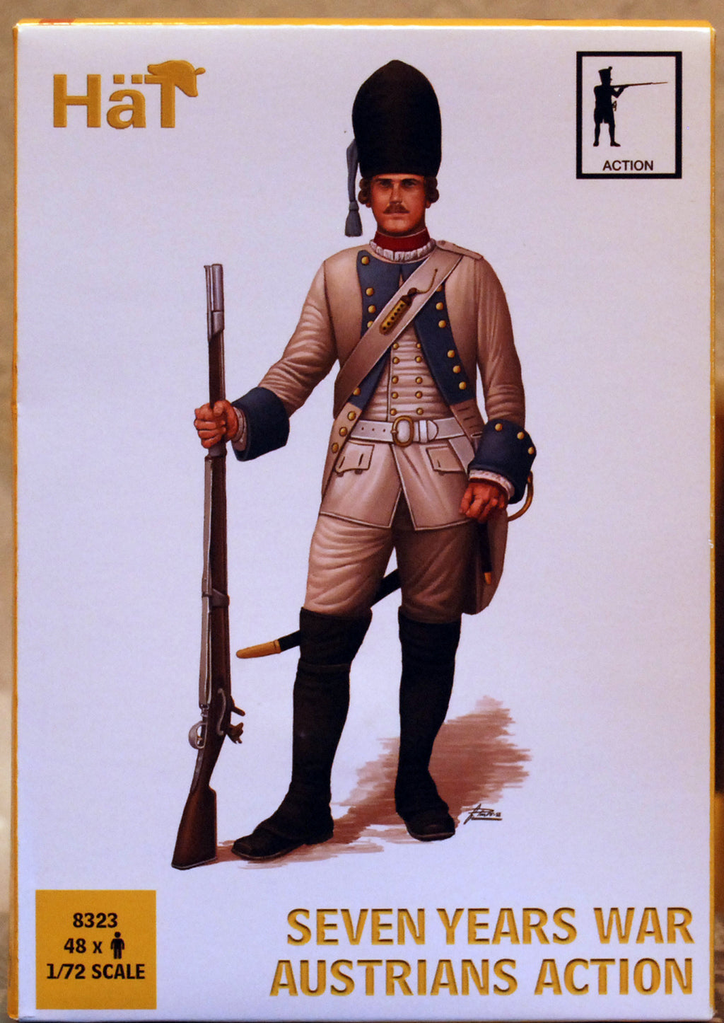 HäT 8323 Seven Years War Austrians Action 1:72