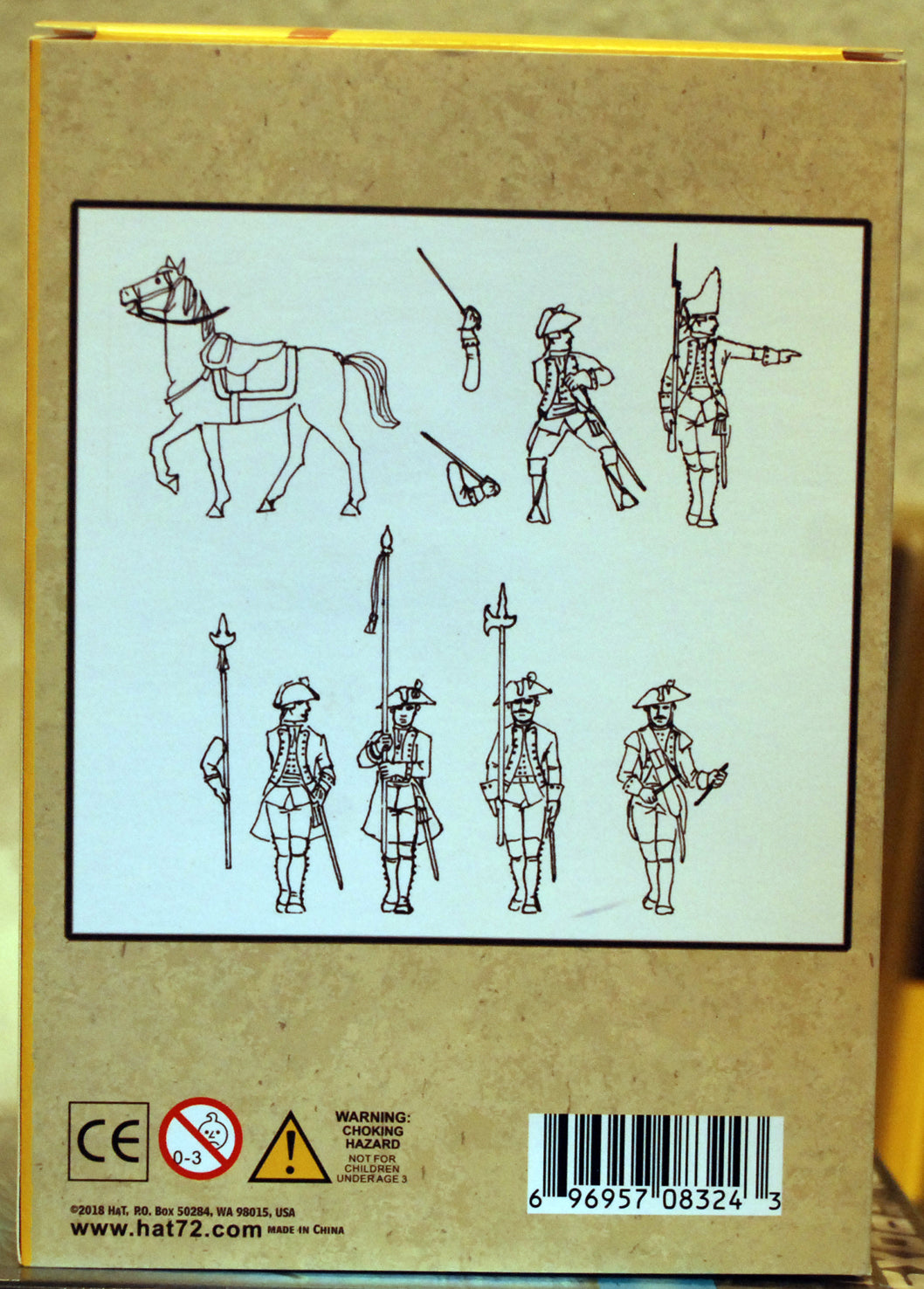 HäT 8324 Seven Years War Austrians Command 1:72