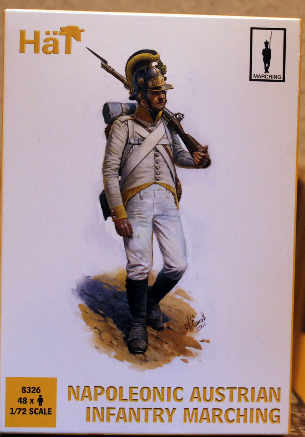 HäT 8326 Nap. Austrian Infantry Marching 1:72