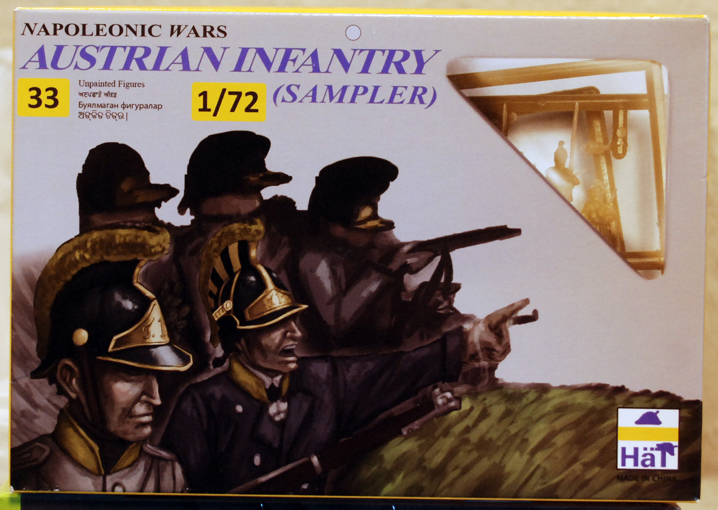 HäT 8338 Nap. Austrians Infantry Sampler 1:72