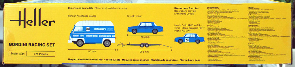 Heller 50328 Gordini Racing Set 1:24 Neu 2024