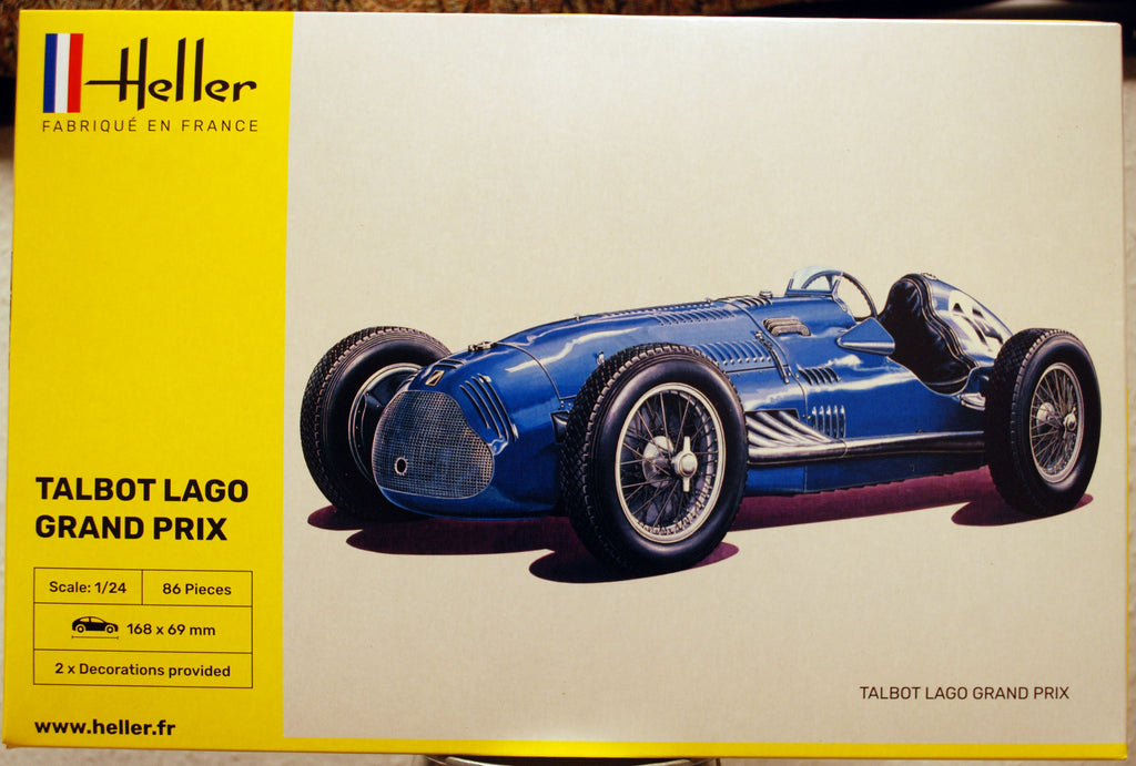 Heller 80721 1947 - 1951 Talbot Lago GP Grand Prix F1 1:24