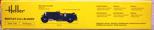 1930 Bentley 4,5 L Blower No. 8 Le Mans 1:24 Heller 80722