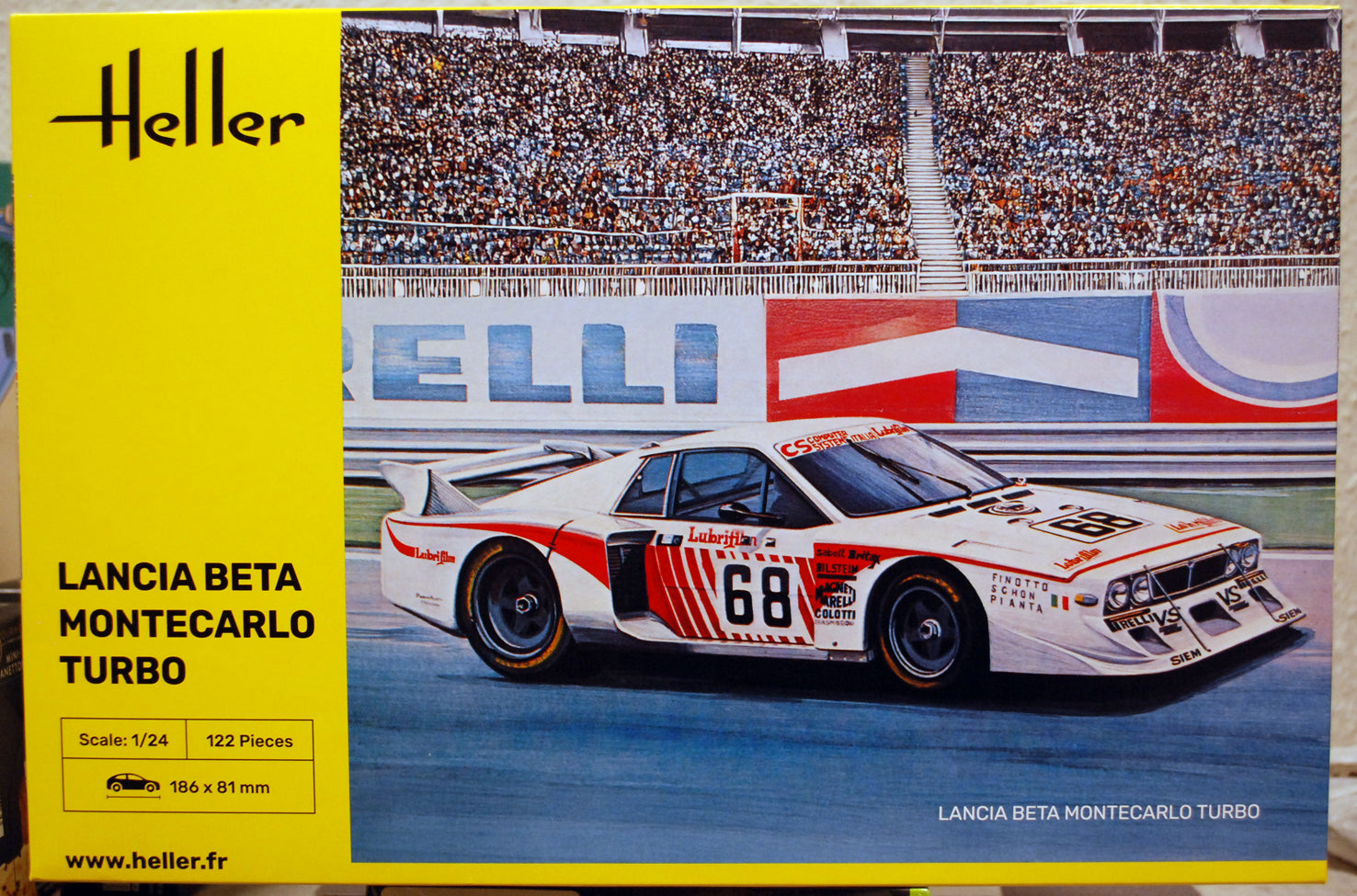 Heller 80741 1979 Lancia Beta Monte Carlo Turbo 1:24 Bausatz wieder 2025