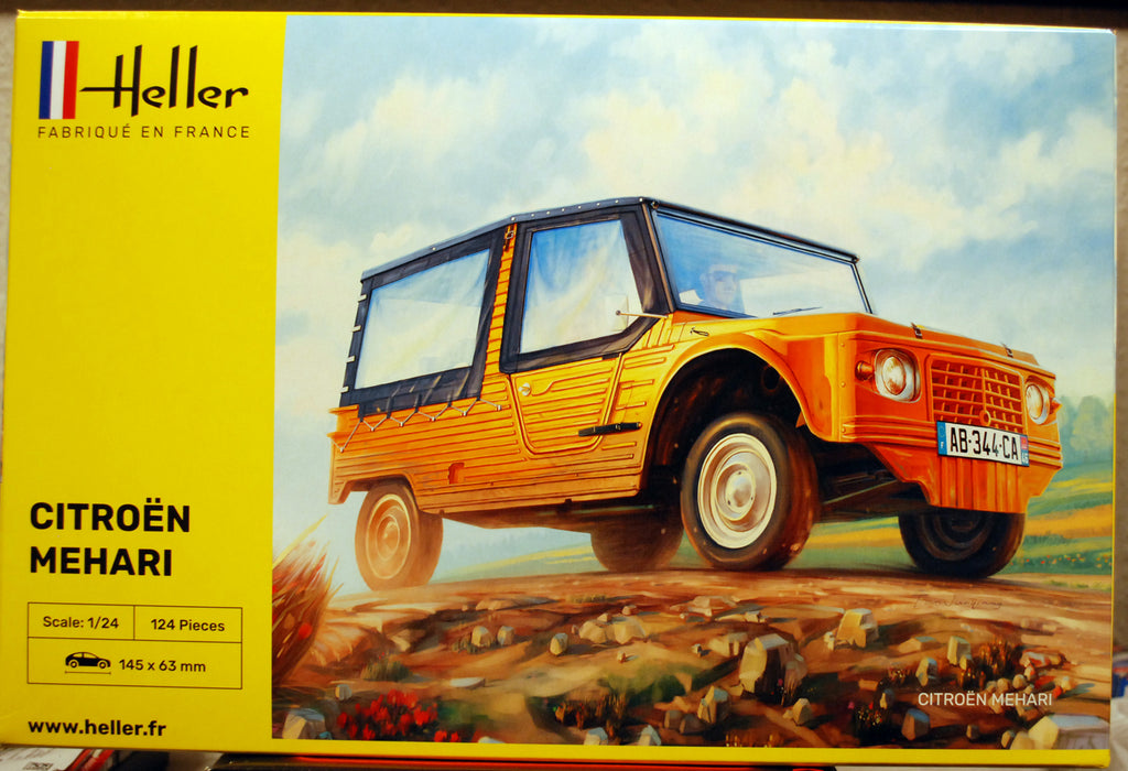 1968 Citroen Mehari, 1:24, Heller 80760, neu neu 2016 neu komplett neu
