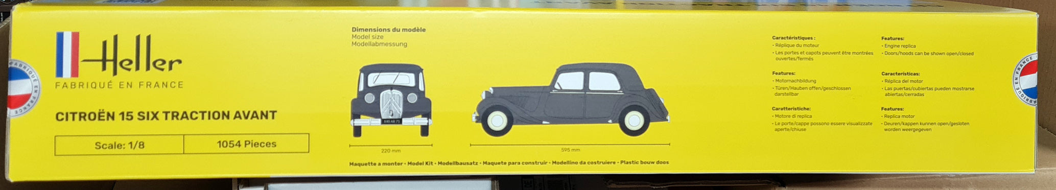 Heller 80799 1938 Citroen Traction Avant 15 six 1:8