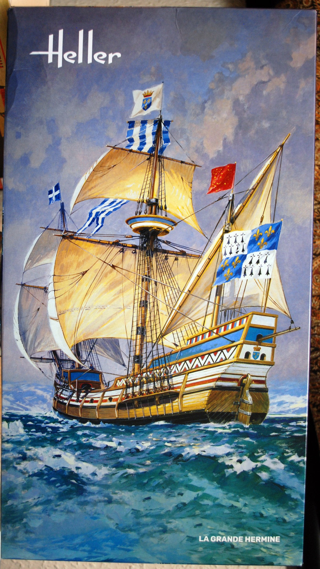 1534 La Grand Hermine Expeditionsschiff 1:150 Heller 80841