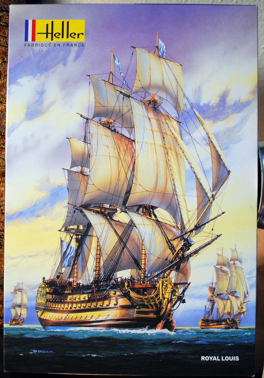 Heller 80892 1779 Royal Louis Vollschiff 1:200