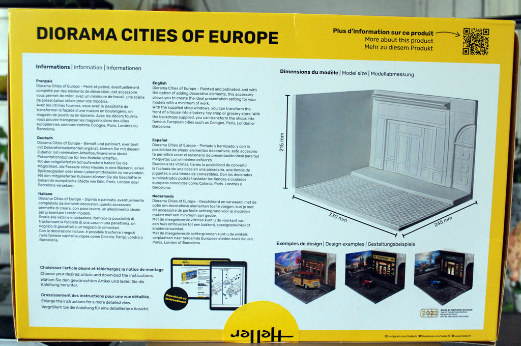 Heller 81256 Diorama Cities of  Europe 1:24 oder 1:18