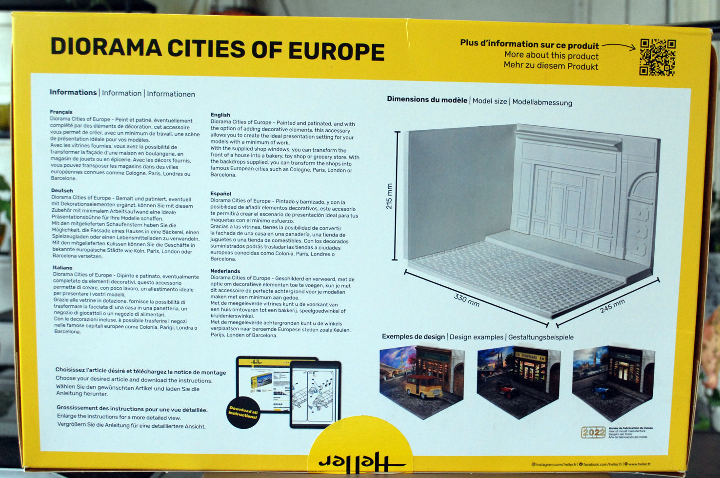 Heller 81256 Diorama Cities of  Europe 1:24 oder 1:18