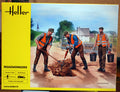 Heller 82754 Roadworkers Straßenbauarbeiter 1:24 Bausatz neu 2025