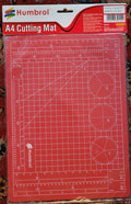 Schneidematte Unterlage DIN A 4 oder DIN A 3 Self Sealing Cutting Mat rot