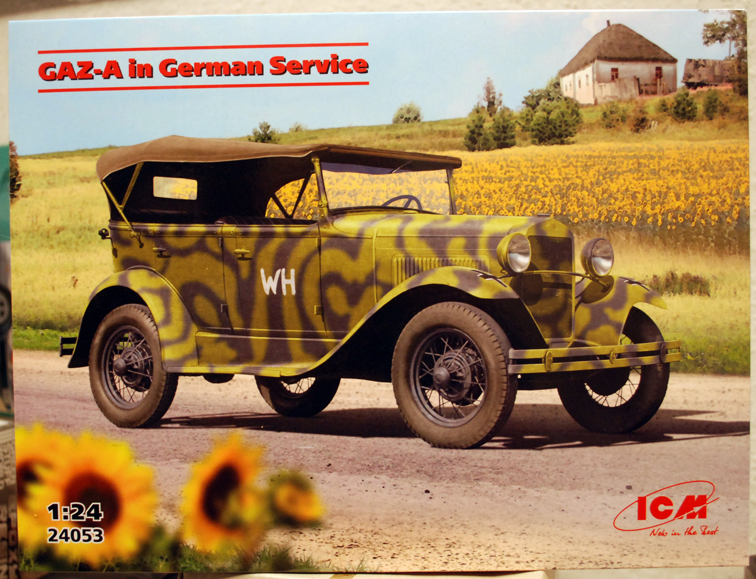 ICM 24053 1932 GAZ-A German Service Ford Model A 1:24  neu 2025