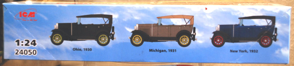 ICM 24050 1930 Ford Model A Standard Phaeton Soft Top 1:24  neu 2024
