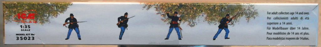 ICM 35023 American Civil War Union Infantry Set #2 1:35