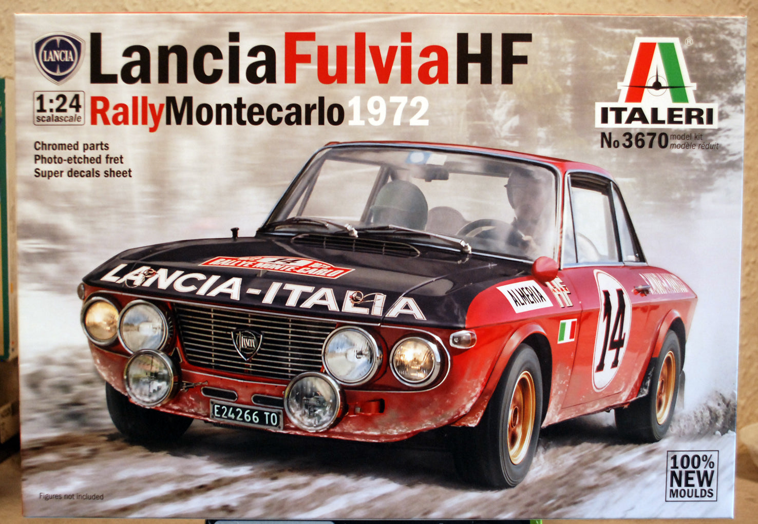 Italeri 3670 1972 Lancia Fulvia HF Monte Carlo 1:24 Bausatz ganz neu 2025