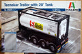 Italeri 3929 Tecnokar Trailer w. 20` Tank 1:24 Bausatz