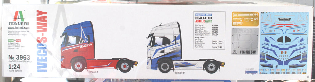 Italeri 3963 Iveco S-Way 1:24 Bausatz neu 2025