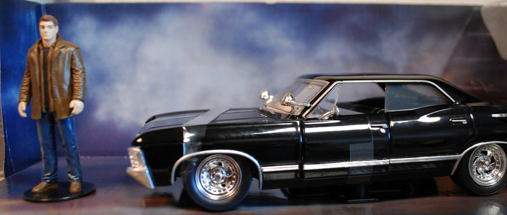 1967 Chevrolet Impala Sport Sedan Supernatural w. Dean Winchester 1:24 Jada 5037
