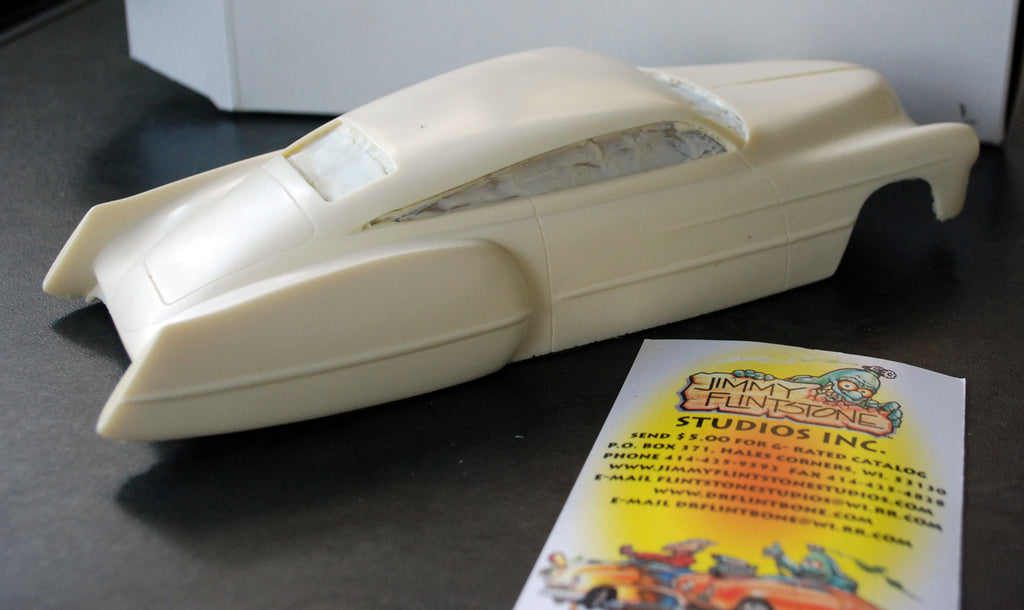 Jimmy Flintstone 1948 Cadillac Chip Foose Cadzilla Resin Body only 1:25
