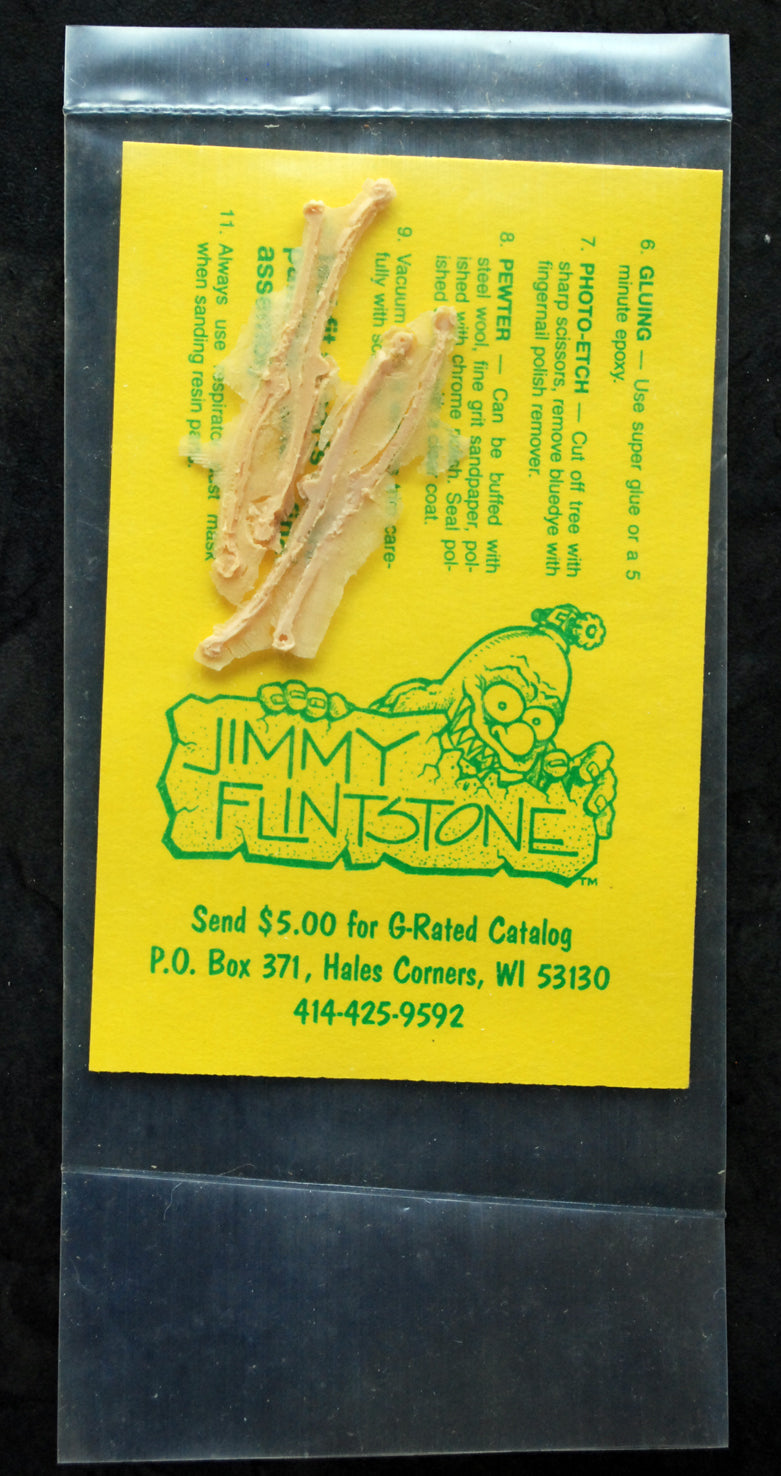 Jimmy Flintstone NB6 1959 Miller Meteor Cadillac Hearse Resin Body only 1:25