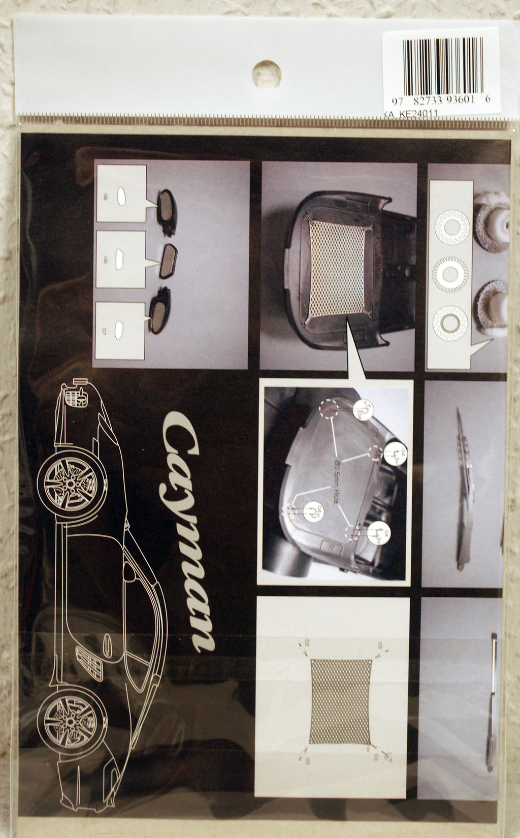 KA Models KE24011 UpGrade PE Set für Fujimi Porsche Cayman  1:24