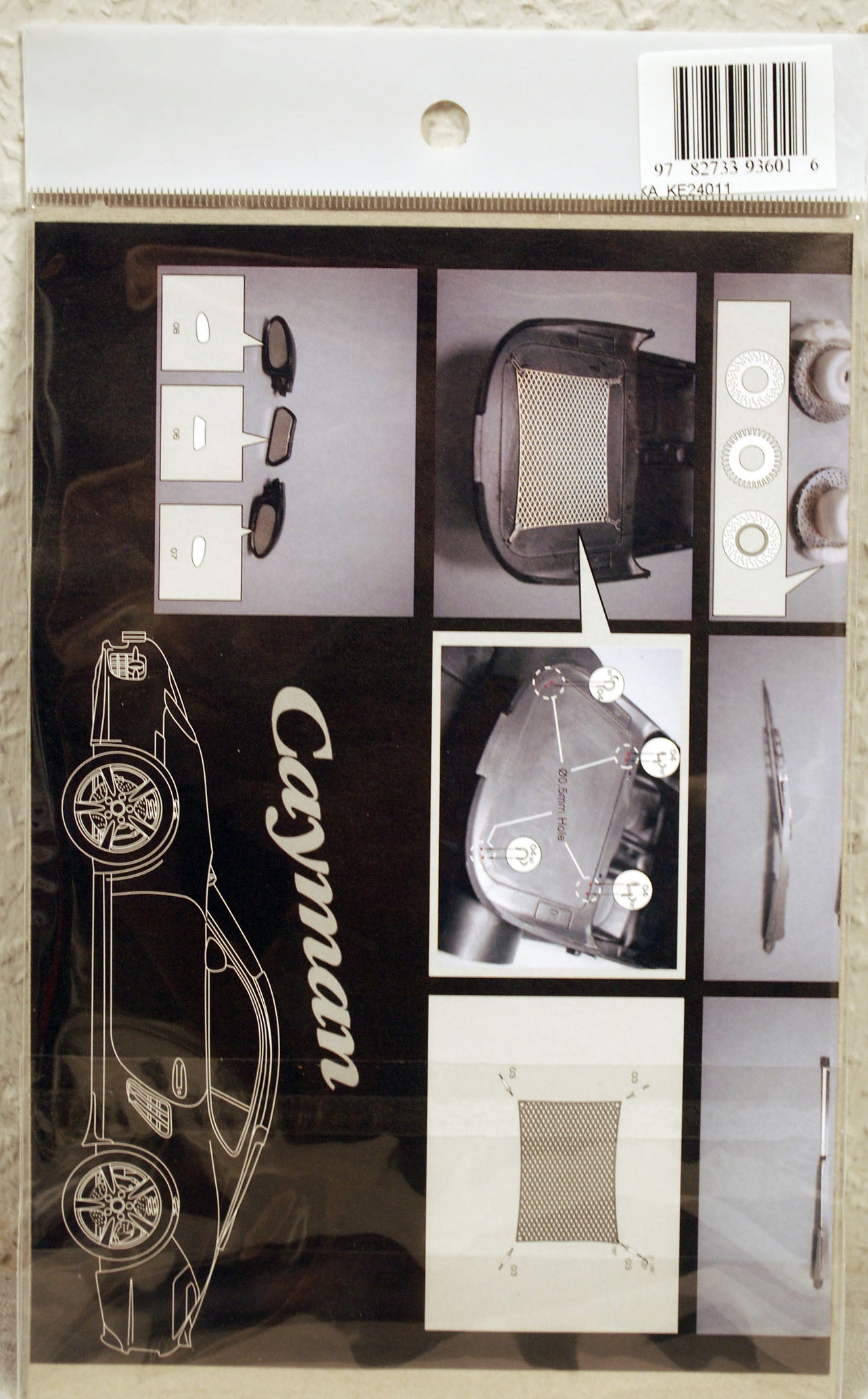 KA Models KE24011 UpGrade PE Set für Fujimi Porsche Cayman  1:24