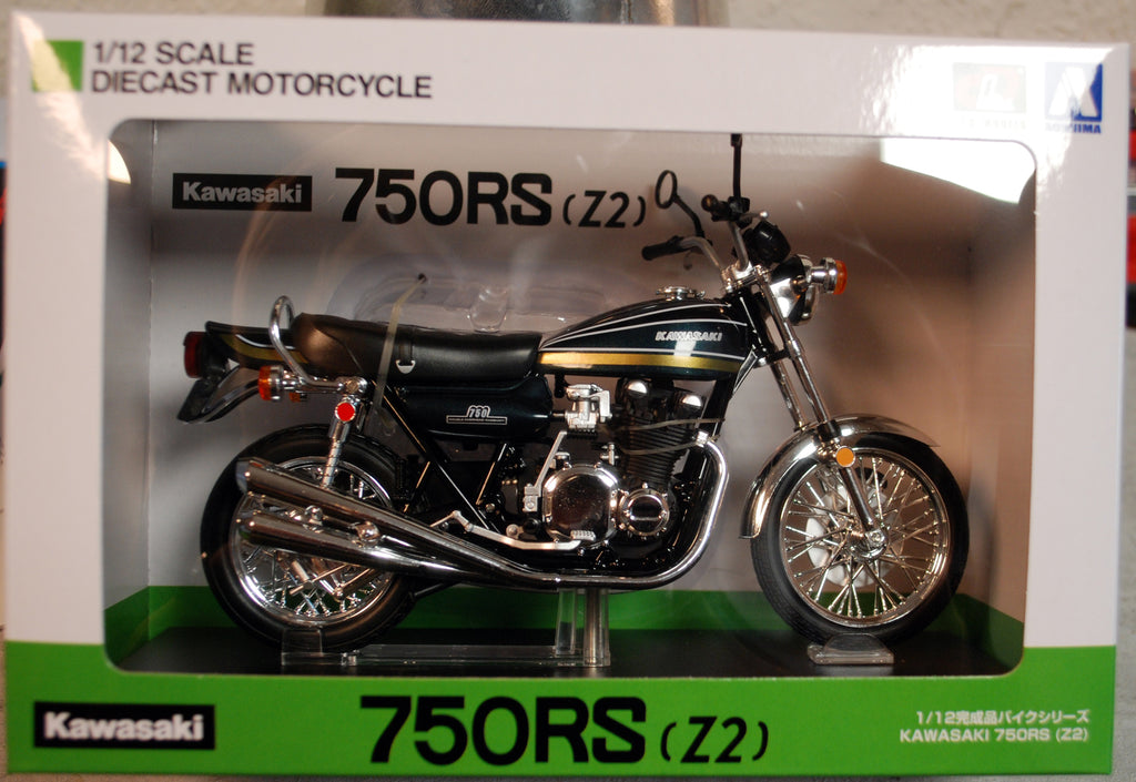 Kawasaki 750 RS Z2 Tamamushi Blue 1:12 Aoshima 104644