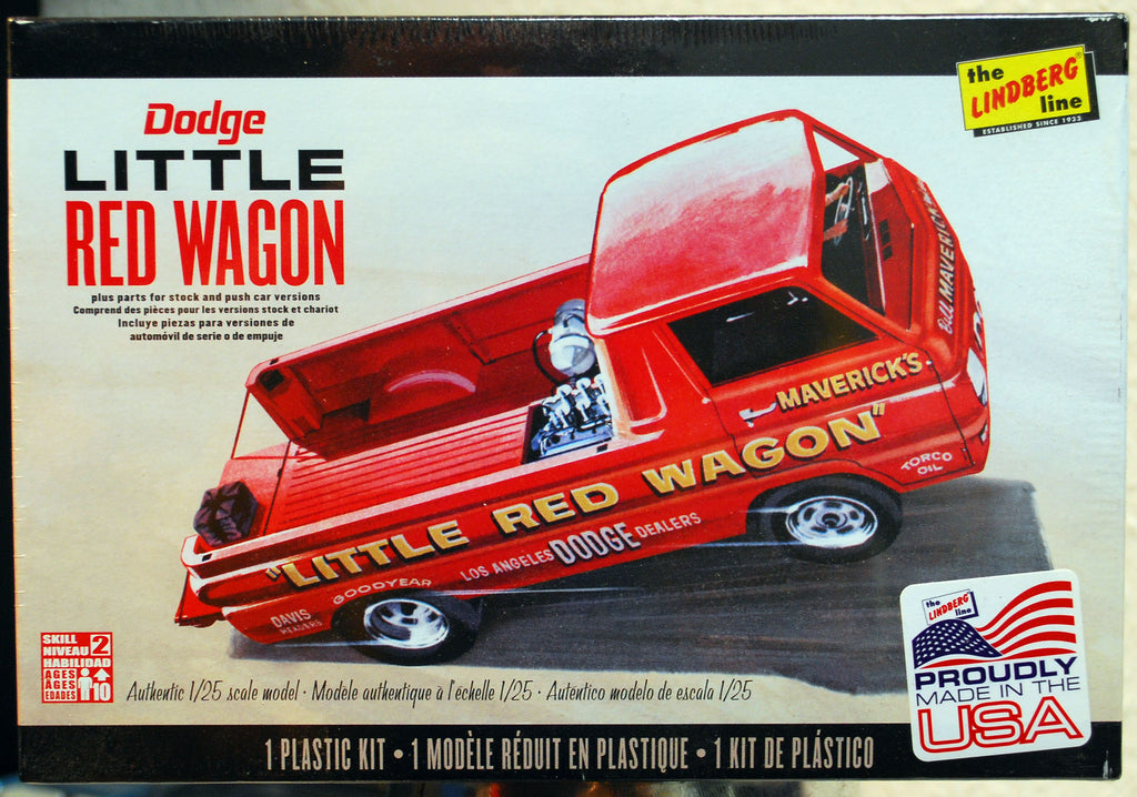 1965 Dodge A 100 Little Red Wagon 2´n1 1:25 Lindberg 115
