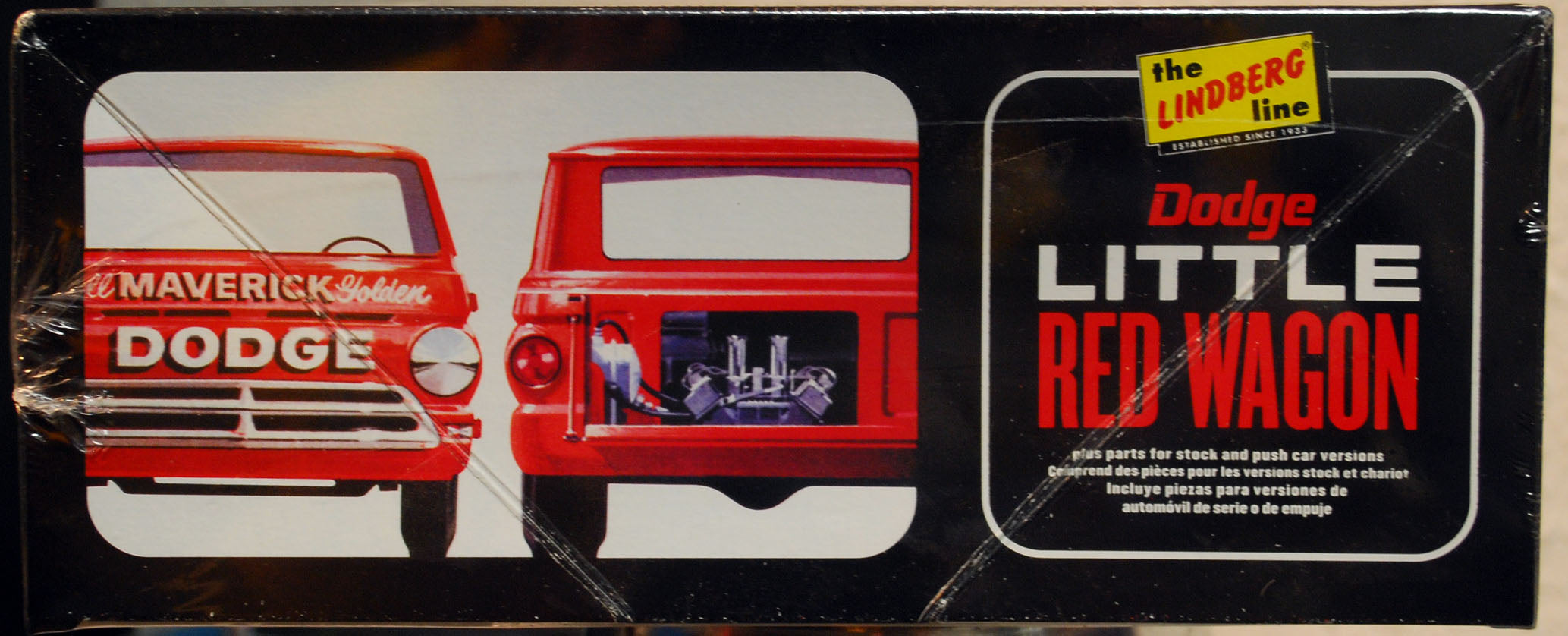 1965 Dodge A 100 Little Red Wagon 2´n1 1:25 Lindberg 115