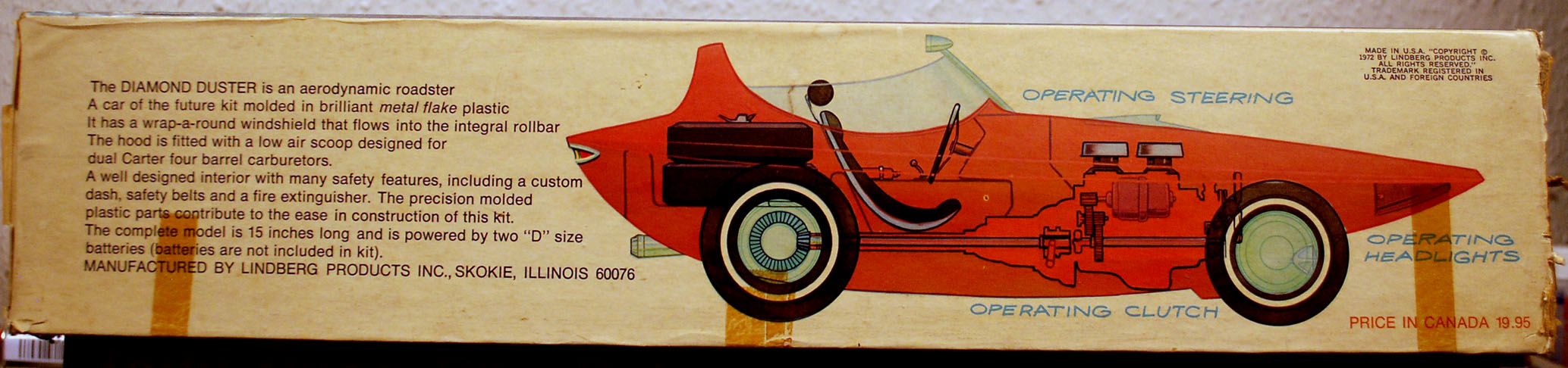 Lindberg 636M:1200 von 1972 Diamond Duster 1:12