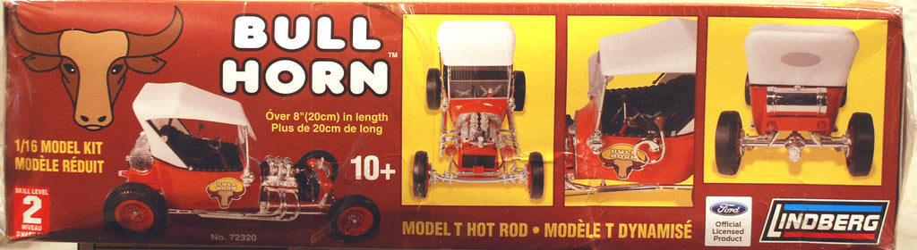 Lindberg 72320 Bull Horn Model T Hot Rod 1:16