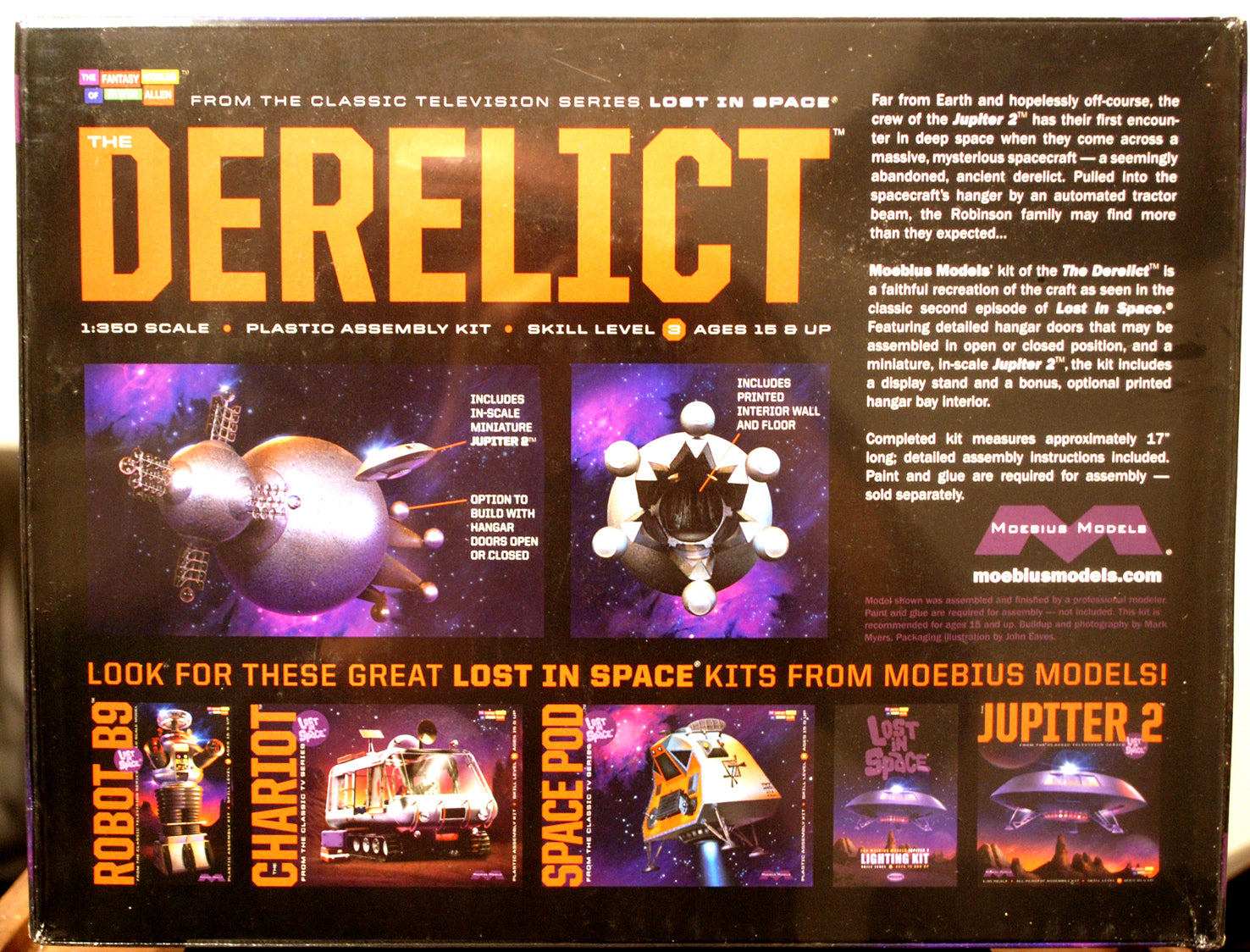 lost in space, The  Derelict, Moebius 965 neu 2015 neu