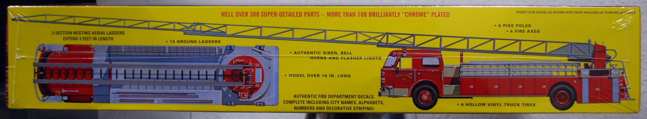 American La France Ladder Chief  Feuerwehr Leiterwagen 1:25 AMT 1204