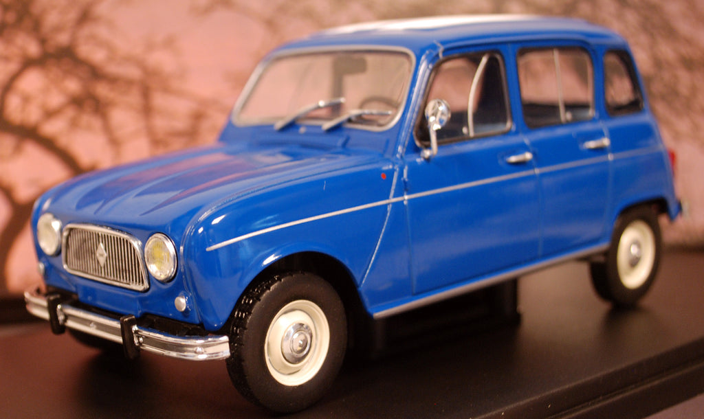 1964 Renault 4 L 1:24 Fabbri / White Box / Hachette