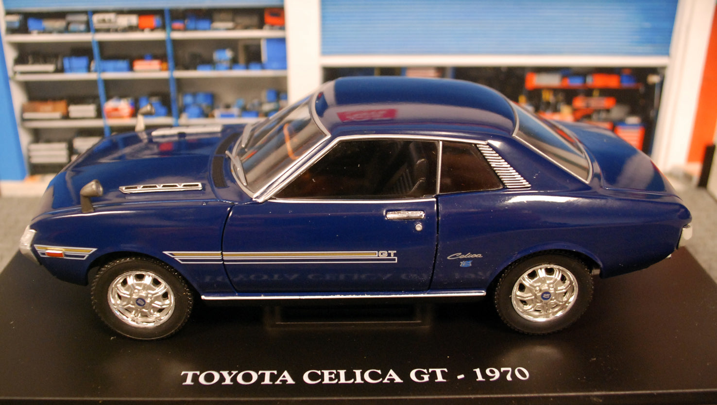 1970 Toyota Celica GT 1:24 Fabbri / White Box / Hachette