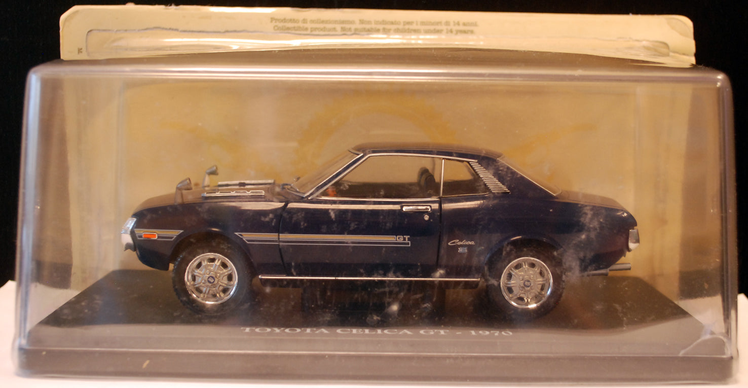 1970 Toyota Celica GT 1:24 Fabbri / White Box / Hachette
